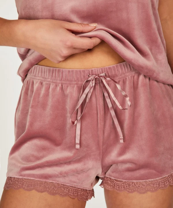 Shorts Velours Lace 3