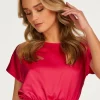 Cropped-Top Aus Satin 22