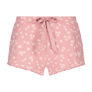 Gerippte Spitzenshorts 13