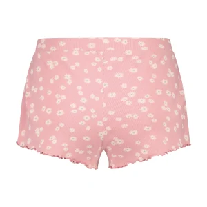 Gerippte Spitzenshorts 15