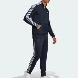 Adidas Aeroready Tricot Trainingsanzug Herren Marine – Weiß 14