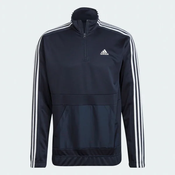 Adidas Aeroready Tricot Trainingsanzug Herren Marine – Weiß 6