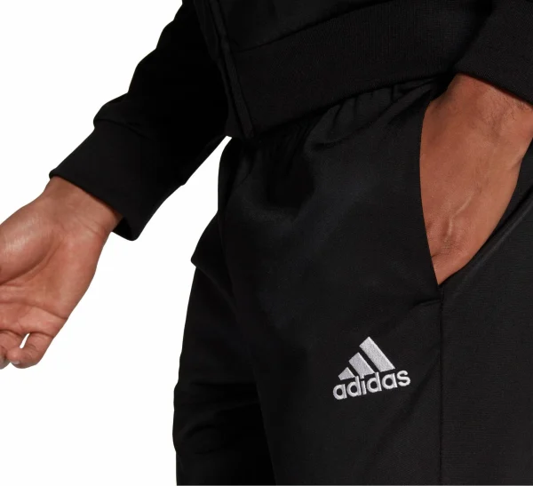 Adidas Essentials Small Logo Trainingsanzug Herren Schwarz – Weiß 6