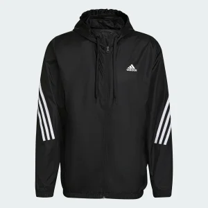 Adidas Sportswear Woven Hooded Trainingsanzug Herren Schwarz – Weiß 19