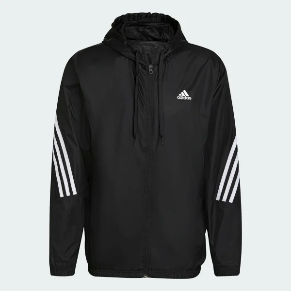 Adidas Sportswear Woven Hooded Trainingsanzug Herren Schwarz – Weiß 6