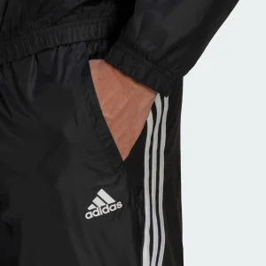 Adidas Sportswear Woven Hooded Trainingsanzug Herren Schwarz – Weiß 27