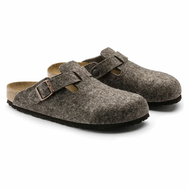 Birkenstock Boston Pantoffeln Braun 1