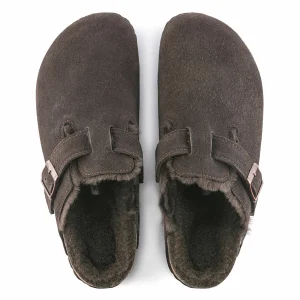 Birkenstock Boston Shearling Pantoffeln Braun 15