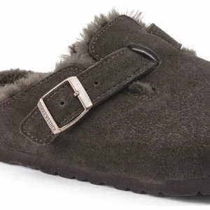 Birkenstock Boston Shearling Pantoffeln Braun 21