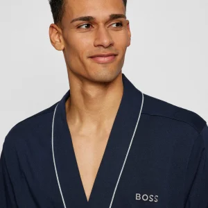 Boss Kimono BM Bademantel Herren Dunkelblau 10