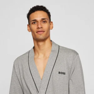 Boss Kimono BM Bademantel Herren Grau 10