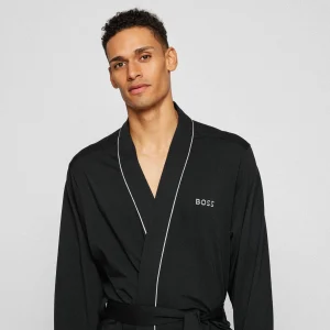 Boss Kimono BM Bademantel Herren Schwarz 10