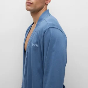 Boss Kimono BM Bademantel Herren Blau 10