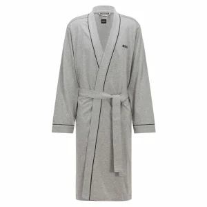 Boss Kimono BM Bademantel Herren Grau 12