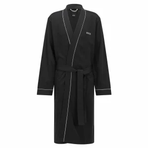 Boss Kimono BM Bademantel Herren Schwarz 12