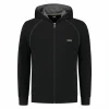 Boss Mix&Match Lounge Hooded Sweatjacke Herren Schwarz 19