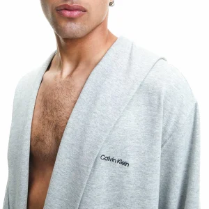 Calvin Klein Bademantel Herren Hellgrau 11