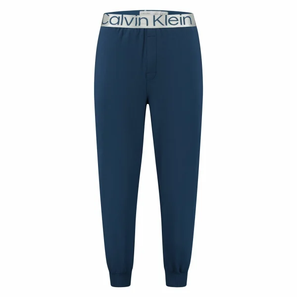 Calvin Klein Jogginghose Herren Dunkelblau – Weiß 1