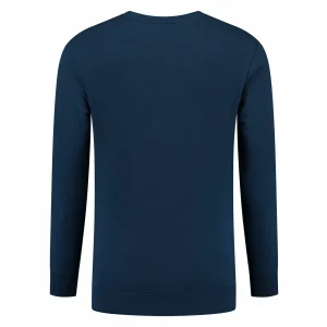 Calvin Klein Pullover Herren Blau – Weiß 6