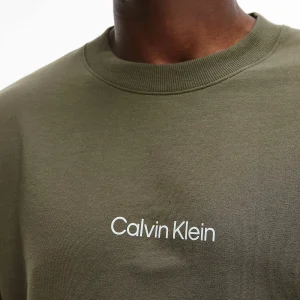 Calvin Klein L/S Sweat Shirt Herren Army Grün 13