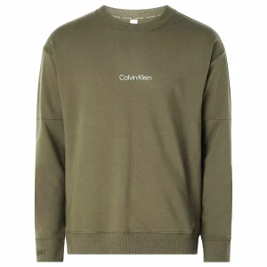 Calvin Klein L/S Sweat Shirt Herren Army Grün 15