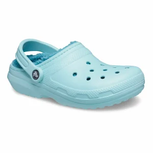 Crocs Classic Fuzz Lined Clog Senior Hellblau 16