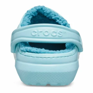 Crocs Classic Fuzz Lined Clog Senior Hellblau 18