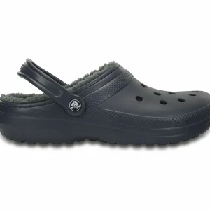 Crocs Classic Fuzz Lined Clog Marine – Grau 10