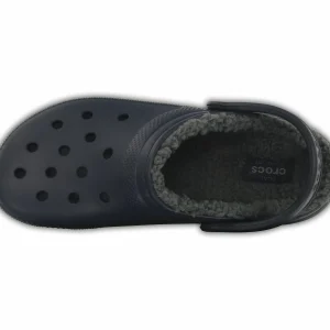 Crocs Classic Fuzz Lined Clog Marine – Grau 14