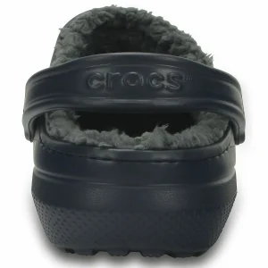 Crocs Classic Fuzz Lined Clog Marine – Grau 16