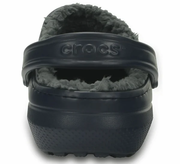 Crocs Classic Fuzz Lined Clog Marine – Grau 6