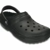 Crocs Classic Fuzz Lined Clog Schwarz 22