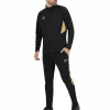 Cruyff Turn Tech Trainingsanzug Herren Schwarz – Gold 23