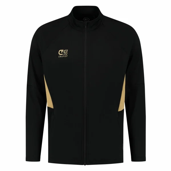 Cruyff Turn Tech Trainingsanzug Herren Schwarz – Gold 11