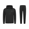 EA7 Hooded Full Zip Trainingsanzug Herren Schwarz 29