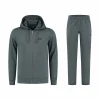 EA7 Train Core ID Hoodie Trainingsanzug Herren Dunkelgrau 13