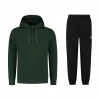 EA7 Train Core ID Hooded Trainingsanzug Herren Grün – Schwarz 26