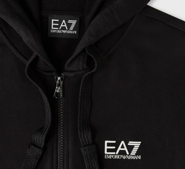 EA7 Train Core ID Hoodie Trainingsanzug Herren Schwarz 6