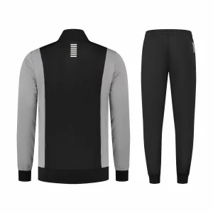 EA7 Train Core Trainingsanzug Herren Schwarz – Grau 10