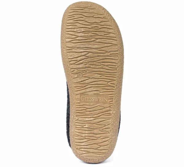 Giesswein Veitsch Pantoffeln Senior Anthrazit – Beige 7