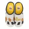 Hot Potatoes Blato Pantoffeln Herren Hellgrau – Braun – Gelb – Schwarz 23