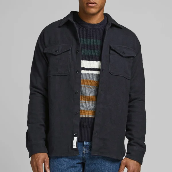 Jack & Jones Lumber Casual Hemd Herren Dunkelblau 3