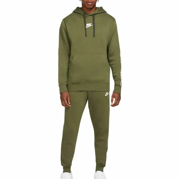 Nike Sportswear Hooded Jogginganzug Herren Grün 1