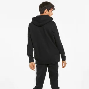 Puma Classic Fleece Hooded Joggingsanzug Senior Schwarz – Weiß 11