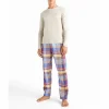 Tommy Hilfiger Pyjama Herren Beige – Blau – Orange 5