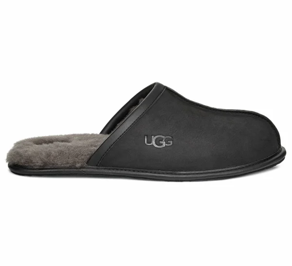 UGG Scuff Pantoffeln Herren Schwarz 1