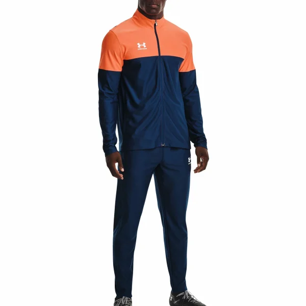 Under Armour Challenger Trainingsanzug Herren Dunkelblau – Orange 1