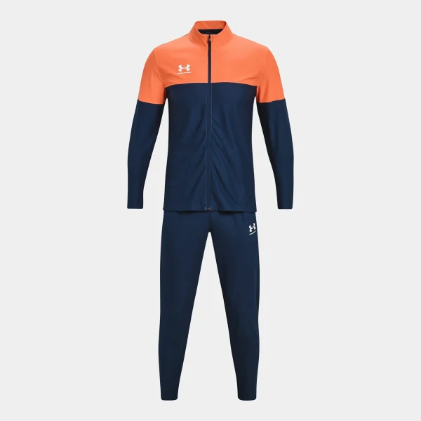 Under Armour Challenger Trainingsanzug Herren Dunkelblau – Orange 7