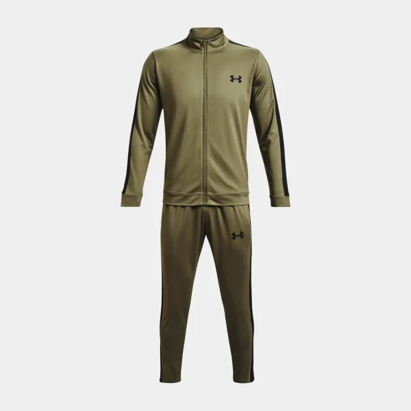 Under Armour EMEA Trainingsanzug Herren Olivgrün – Schwarz 7