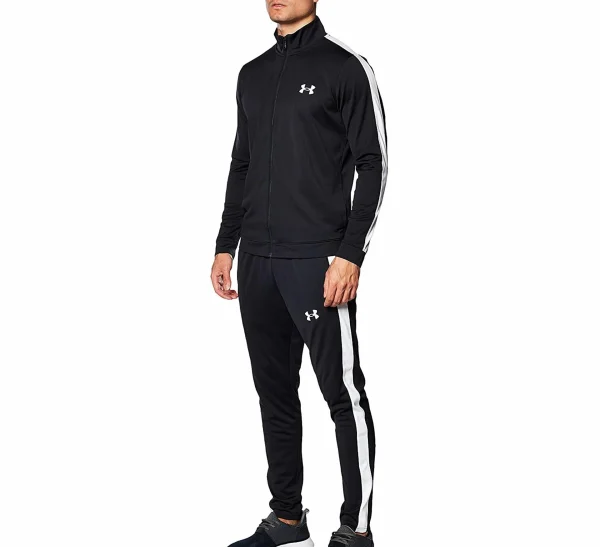 Under Armour EMEA Trainingsanzug Herren Schwarz – Weiß 1